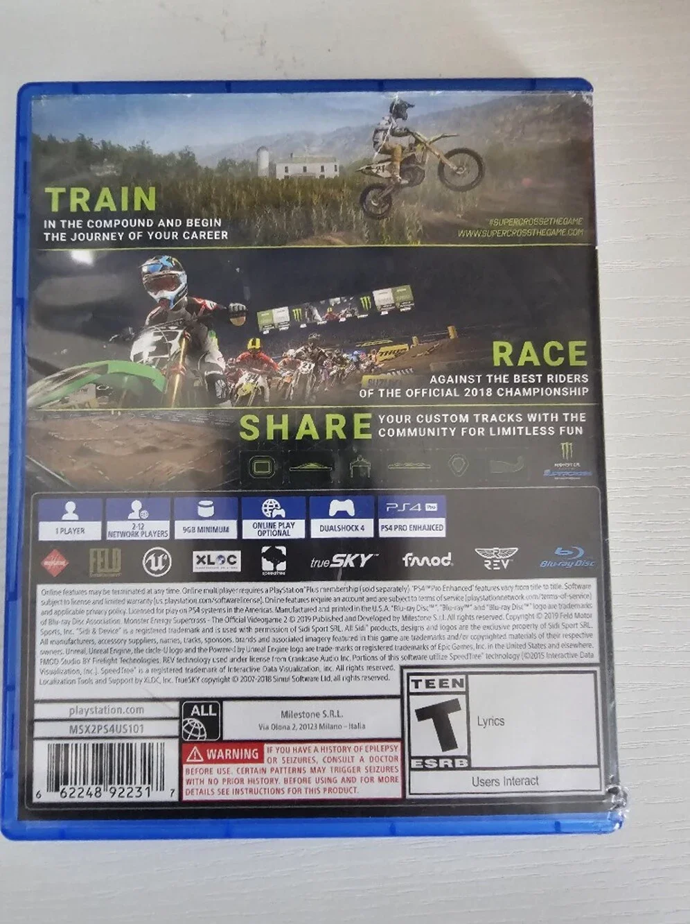 Monster Energy Supercross 2 Official Video Game - Monster Energy
